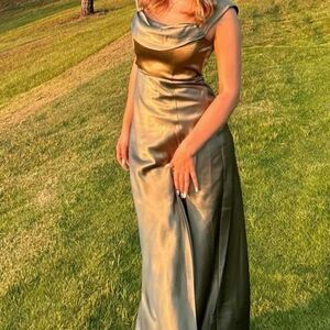 Birdy Grey Women's Khaki and Green Formal-dresses